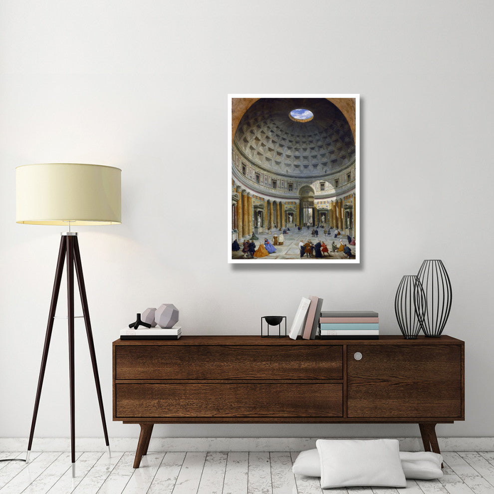 "Interior of the Pantheon, Rome, c. 1734" Paper Art, 32"x42"
