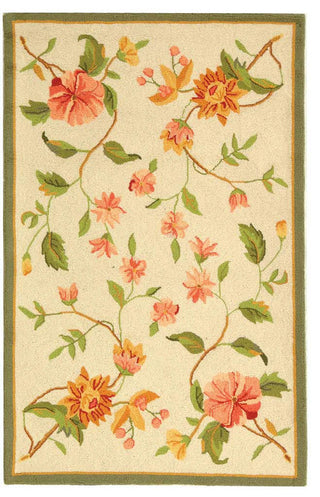 Safavieh Chelsea hk263a Floral Rug, Ivory, 2'6"x4'0"