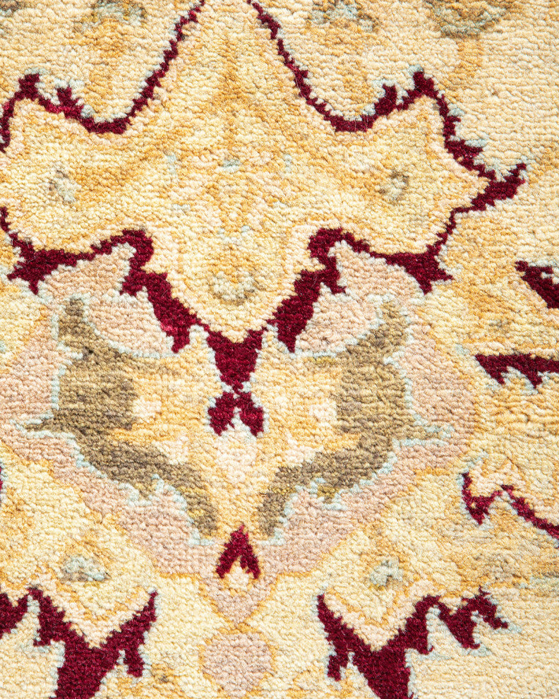 Amara, One-of-a-Kind Hand-Knotted Area Rug Ivory, 8'2"x10'2"