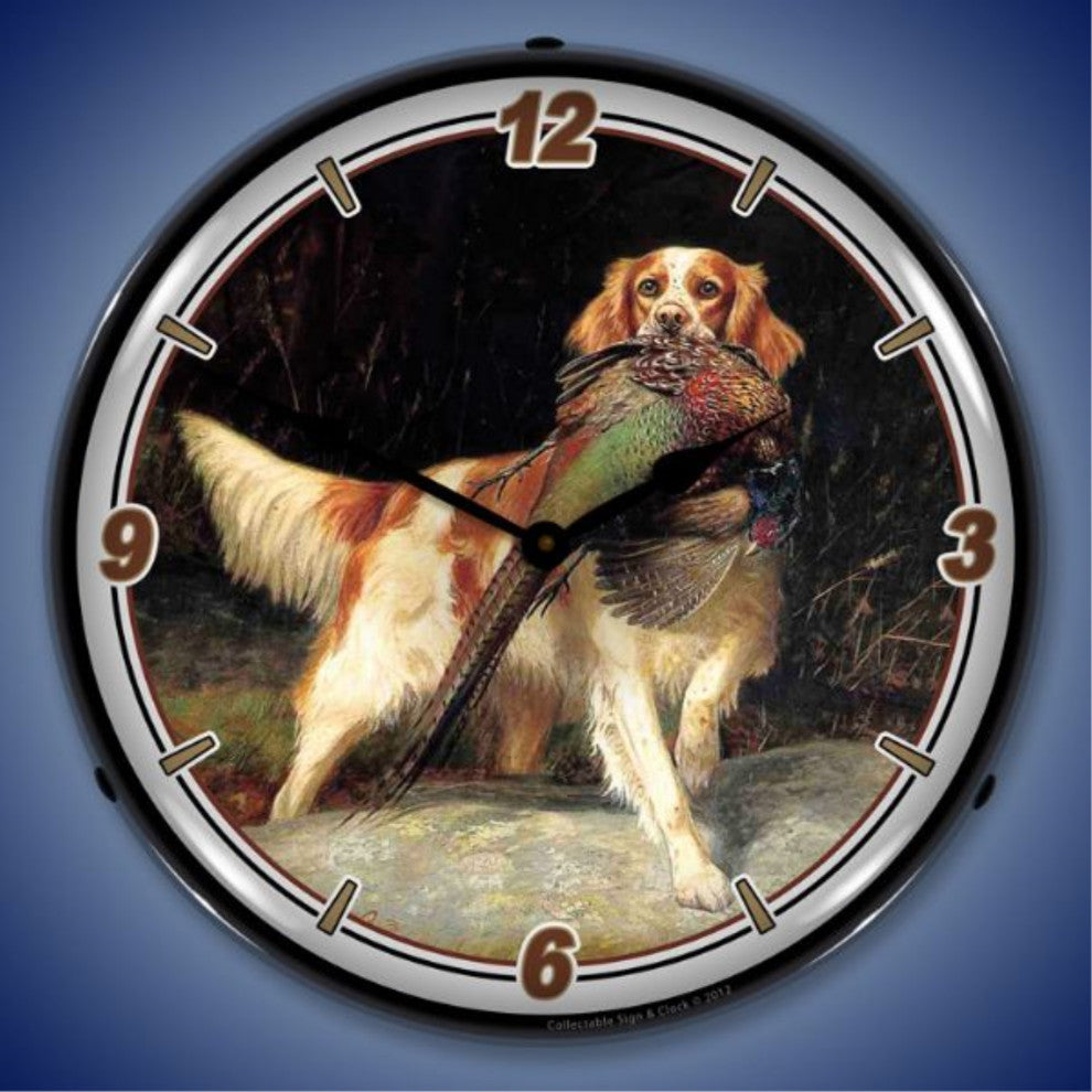 1405504 Bird and Setter Clock