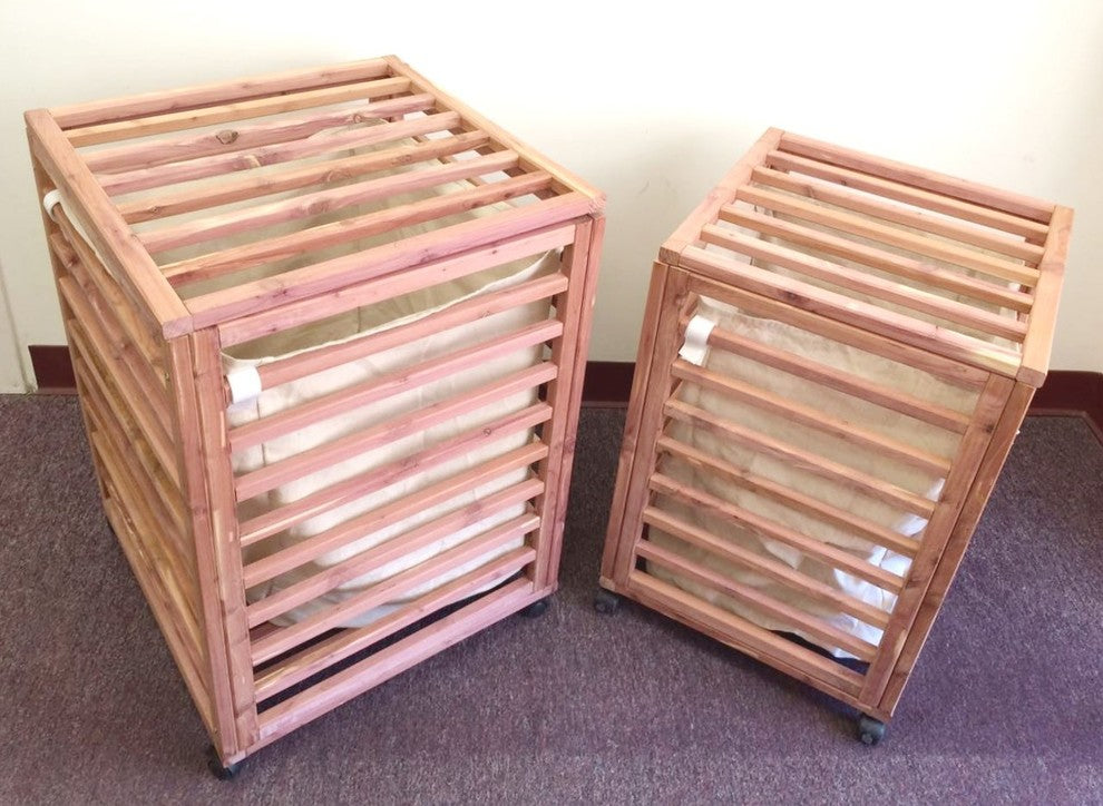 Aromatic Cedar His and Hers Hamper, 2-Pack