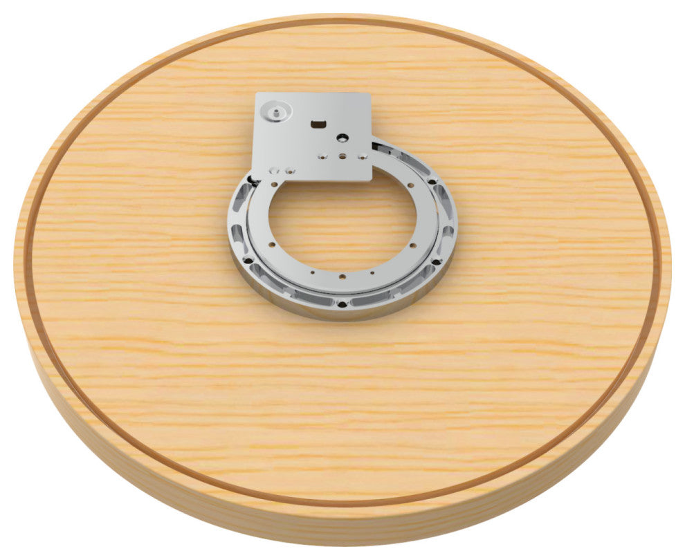 Wood Full Circle Lazy Susans for Corner Wall Cabinets With Swivel, 20"