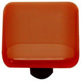 Sunset Coral Knob, Black Post