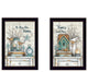 "Home Sweet Home" Collection By Mary June, Printed Wall Art, Black Frame
