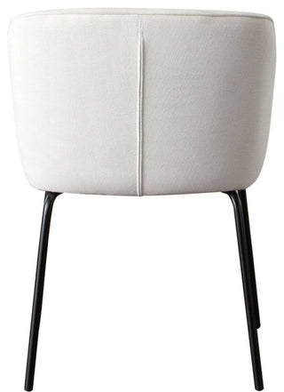 Avery Set of (2) Dining Chairs in Mist White Performance Fabric by Diamond Sofa