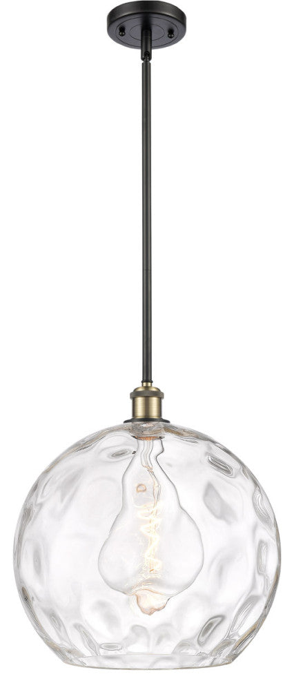 Innovations 516-1S-BAB-G1215-14 1-Light Pendant, Black Antique Brass