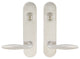 Summer Lever, Tubular Entry Double Cylinder, Satin Stainless Steel