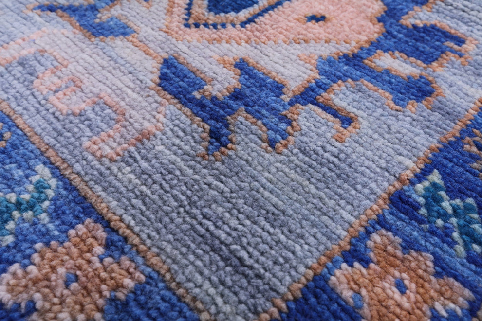 10' 6" X 14' 1" Turkish Oushak Handmade Wool Rug - Q13563