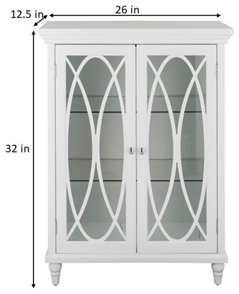 Bathroom Floor Storage Cabinet Adjust Shelves