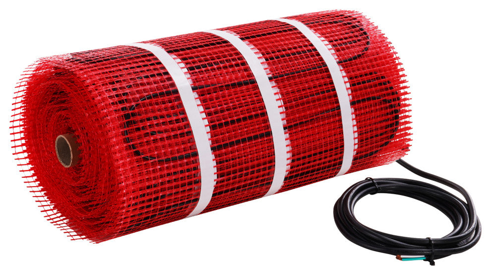 VEVOR Floor Heating Mat Copper Core Electric Warm Tile, 100 Sq.ft 1200w