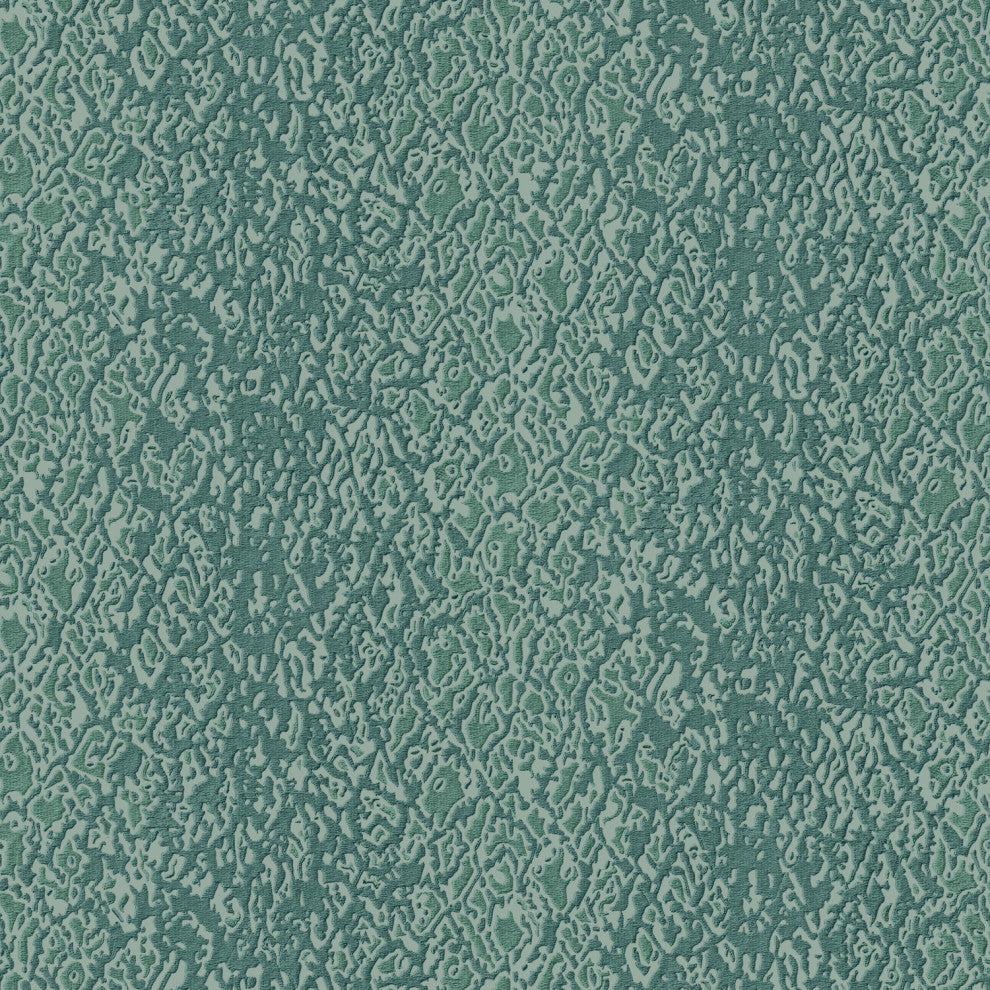 Modern Animal Textured Wallpaper, Snake, Magenta Blue, Sample