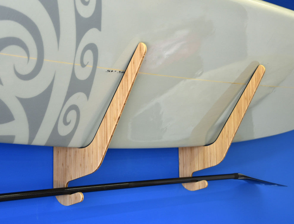 The O'ahu Paddleboard SUP Rack, Bamboo, South Chester
