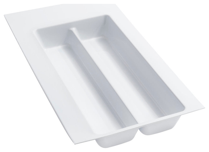 Polymer Trim to Fit Drawer Insert Utility Organizer, White, 11.5"W