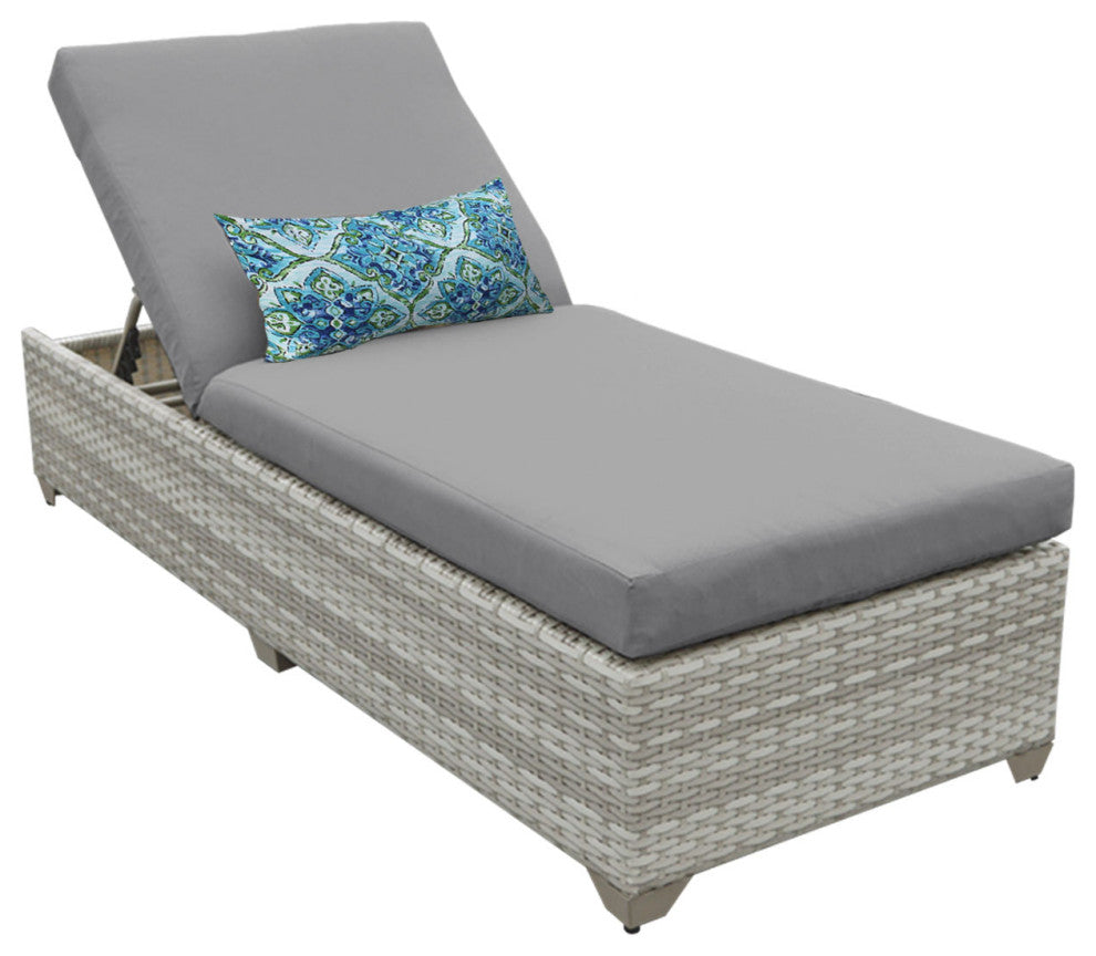 Fairmont Chaise Outdoor Wicker Patio Furniture