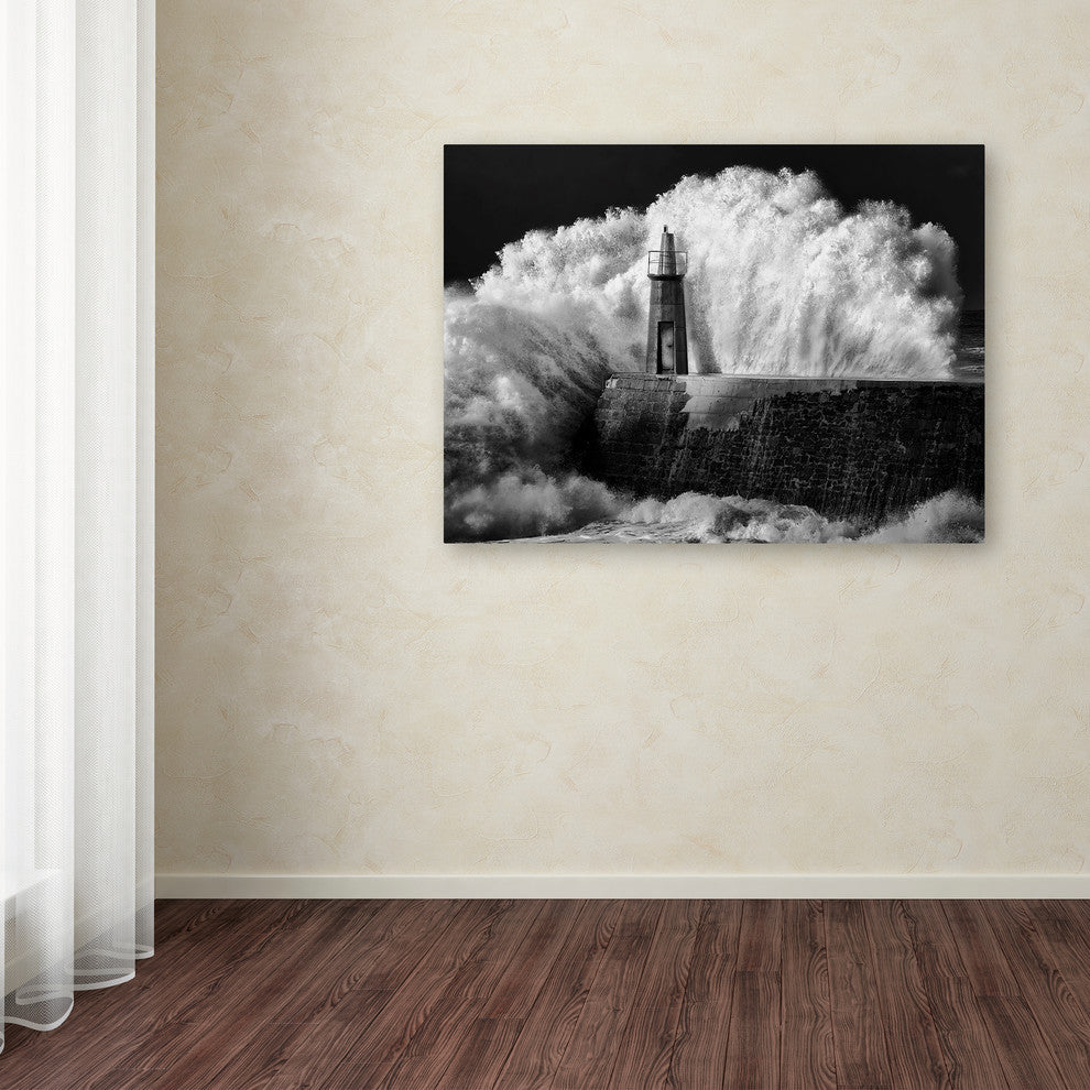 Alejandro Garcia Bernardo 'The Lighthouse' Canvas Art, 32x24