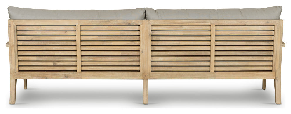 Amaya Outdoor Sofa-94"-Natural Acacia