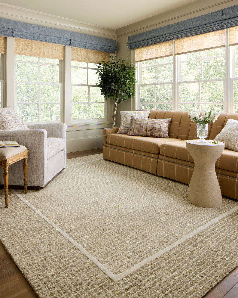 Chris Loves Julia x Loloi Briggs Wheat / Ivory 5'-0" x 7'-6" Area Rug