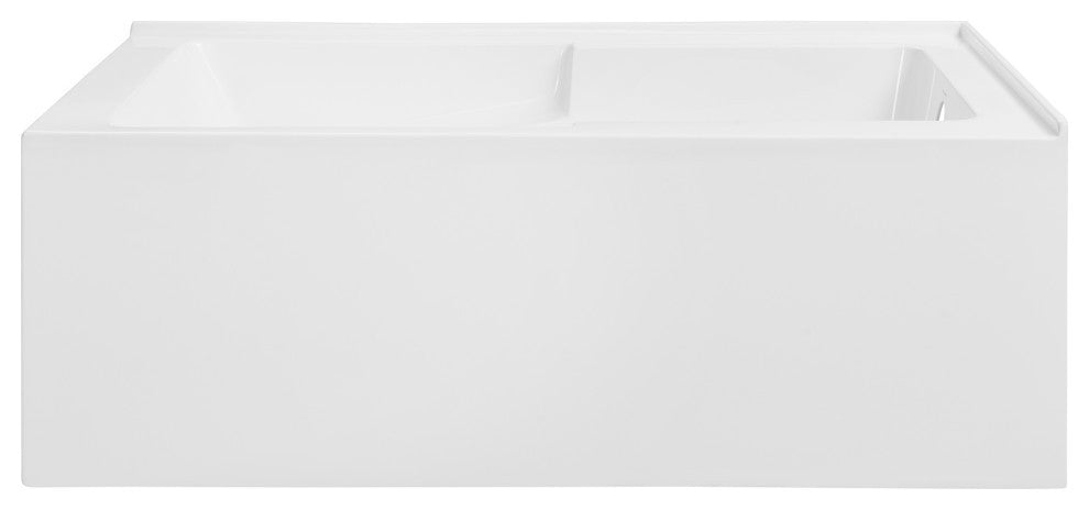 Claire Alcove Corner Apron Tub, Right-Hand Drain