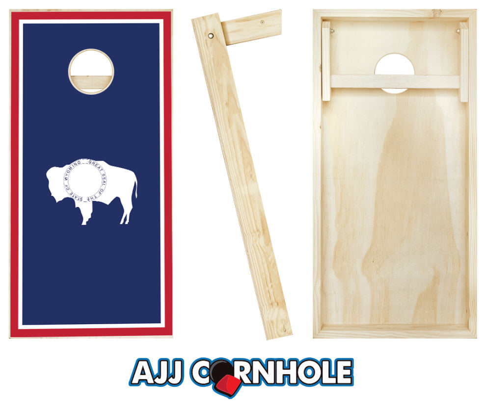 Wyoming Flag Cornhole Set
