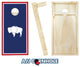 Wyoming Flag Cornhole Set