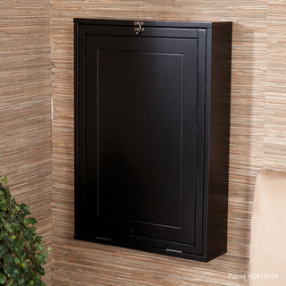 Rosanna Fold-Out Convertible Desk, Black