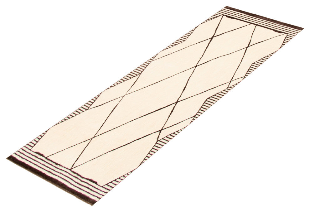 eCarpetGallery Runner Rug for Hallway, Kitchen, 2'8" x 10', Ivory
