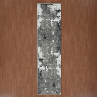 Alpine Ehra Power-Loomed Polypropylene Area Rug, Ivory, 2'7" X 10'