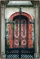 30x45 Step Inside II, Framed Artwork, Silver