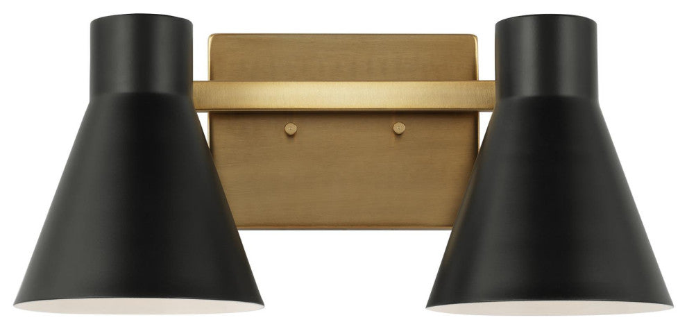 Towner 2-Light Wall/Bath, Black