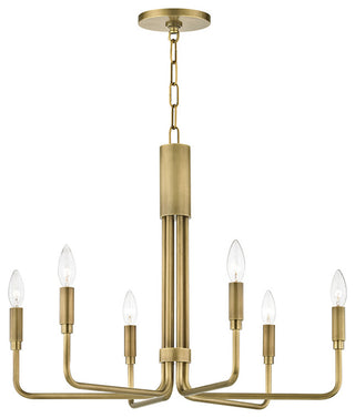 Brigitte Pendant, Aged Brass Finish