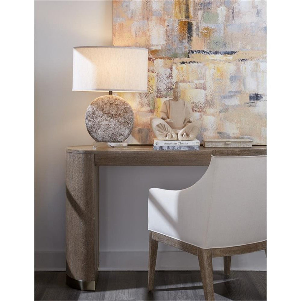 Modern Mood Wood Console Table in Brown by Hooker Furniture