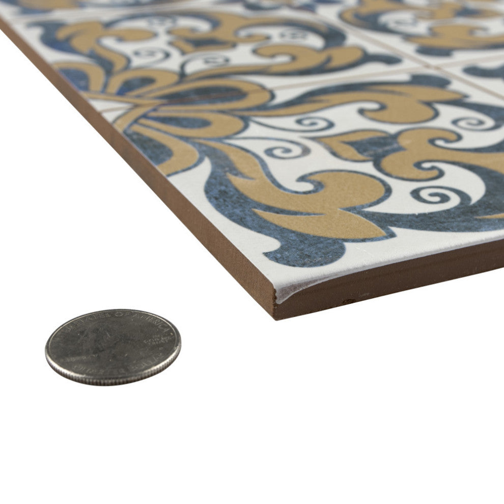Harmonia Royal Bloom Ceramic Floor and Wall Tile