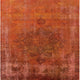 Ahgly Company Indoor Square Mid-Century Modern Area Rugs, 4' Square