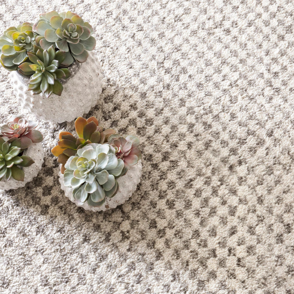 Dash & Albert Citra Grey Hand Knotted Wool Rug, Grey, 3' x 5'