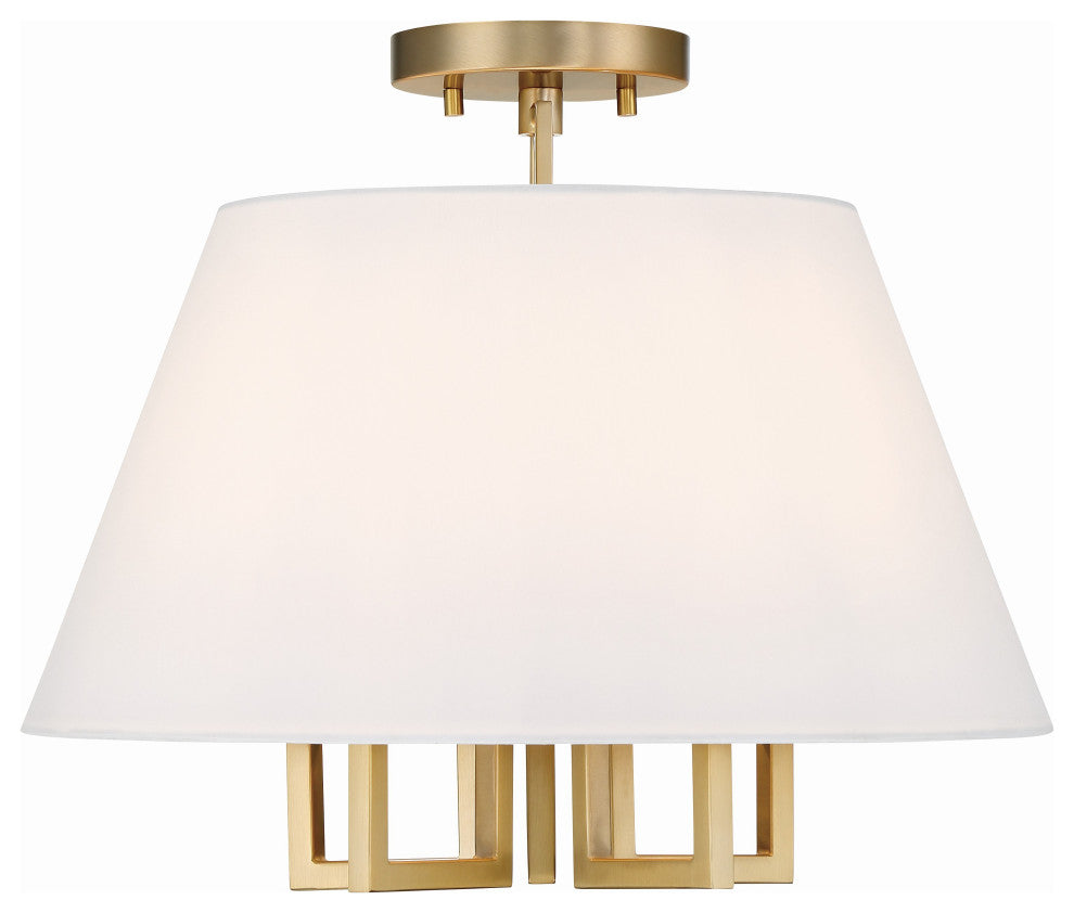 Libby Langdon for Crystorama Westwood 5-Light Vibrant Gold