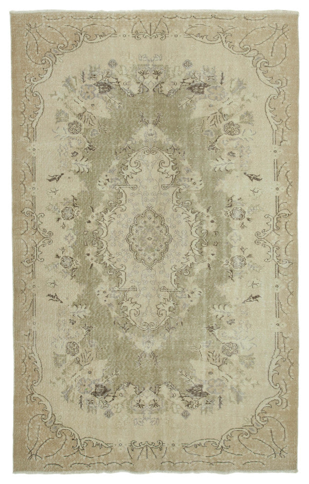 Rug N Carpet - Hand-knotted Turkish 6' 0" x 9' 7" Antique Area Rug