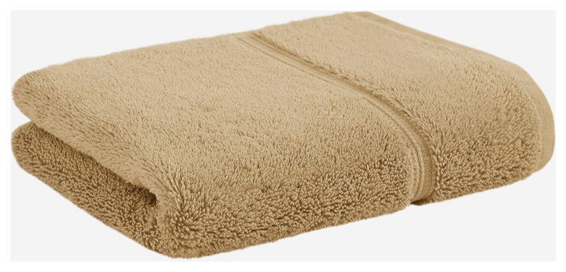 Croscill Adana 100% Turkish Cotton 800gsm Towel, Wheat, Washcloth