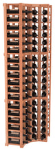 4 Column Wine Cellar Corner Kit, Redwood, Satin Finish