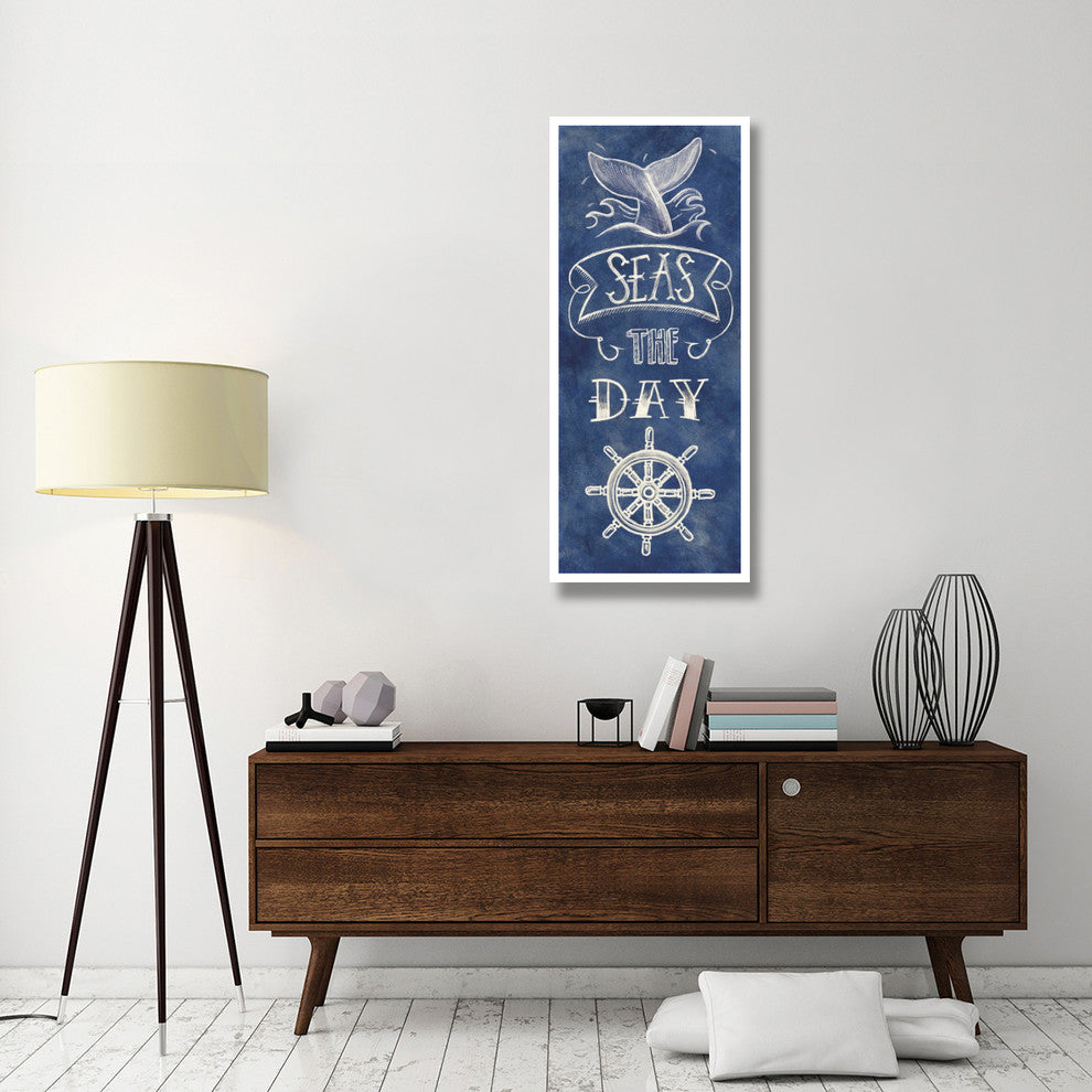 "Seas the Day" Digital Paper Print by Mary Urban, 22"x52"