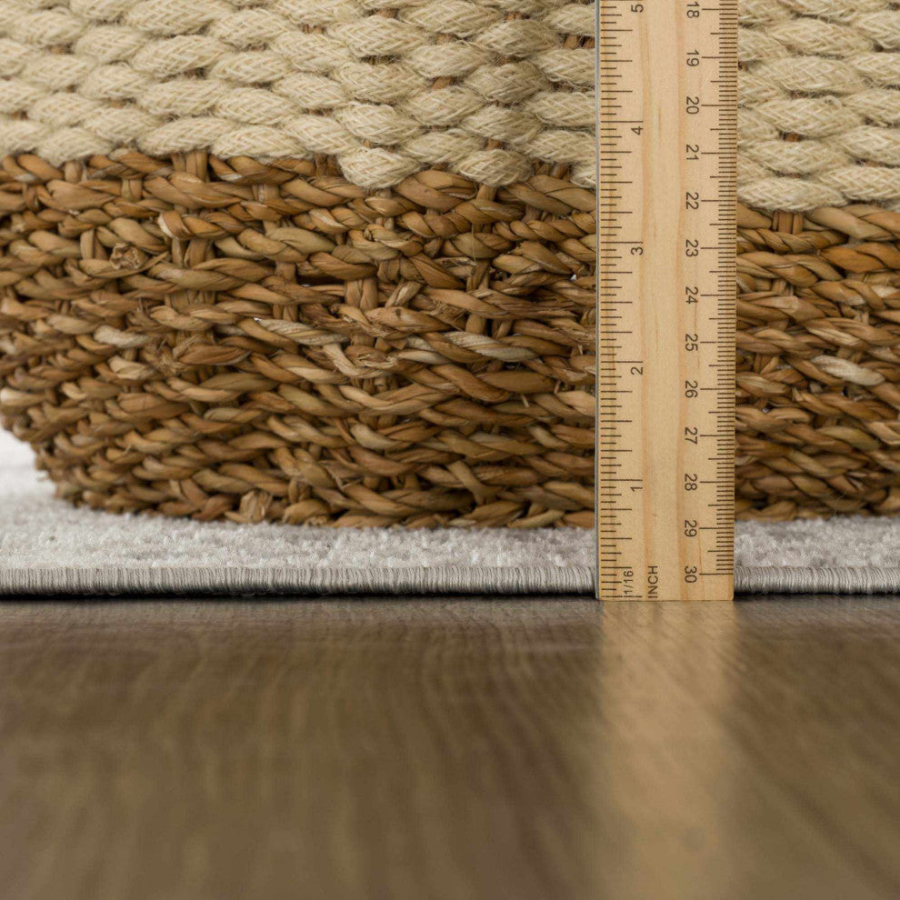Hauteloom Gravelbourg Washable Area Rug, 5'3"x7' Rectangle