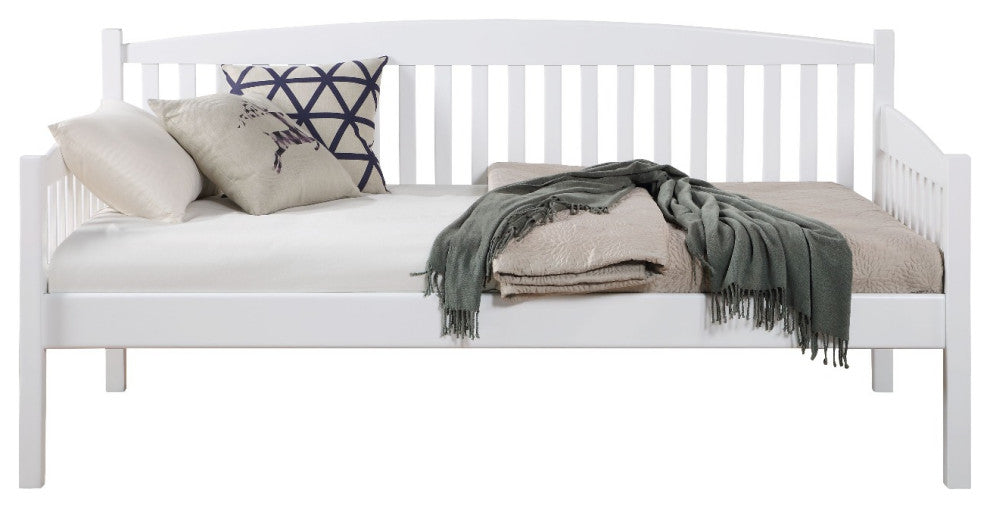 Julianna Vertical Slats Daybed, White