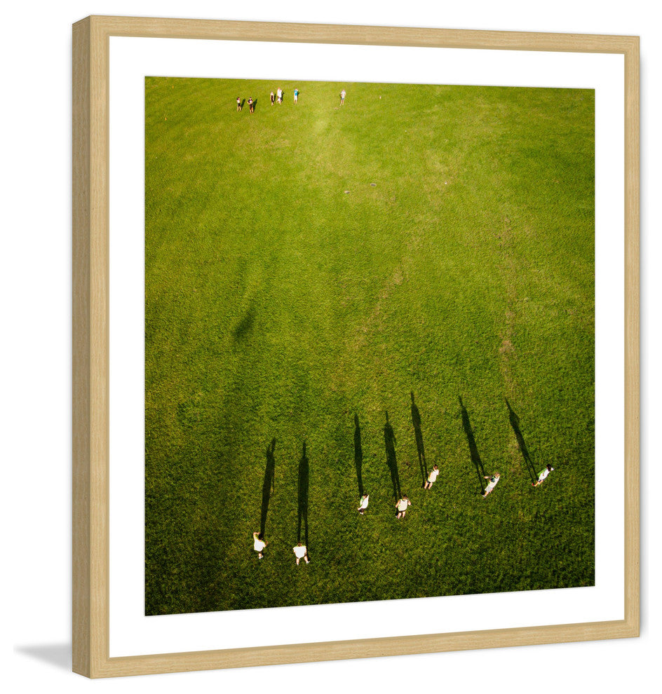 "Casting Shadows" Framed Print by Karolis Janulis