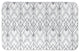 Navy White Pattern 34x21 Bath Mat