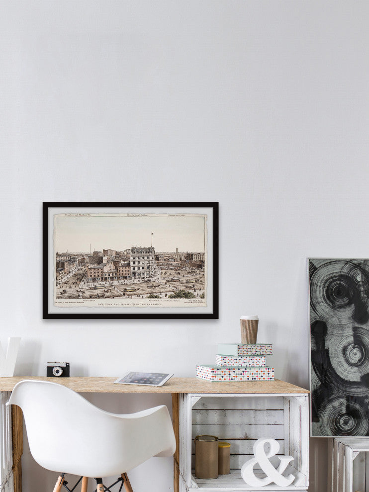 "Main Road" Framed Painting Print, 30x20
