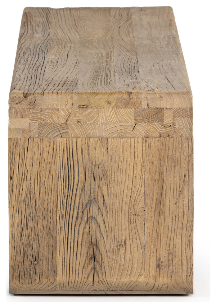 Merrick Accent Bench, Natural Elm