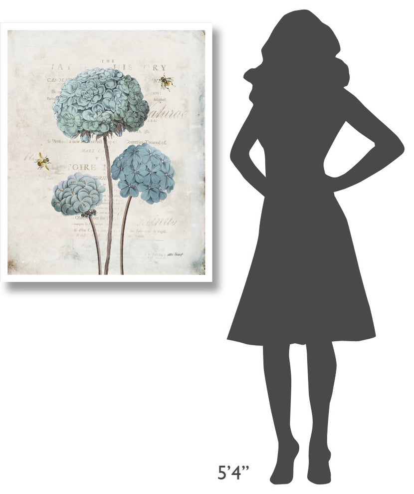 "Geranium Study I" Digital Paper Print by Katie Pertiet, 30"x37"
