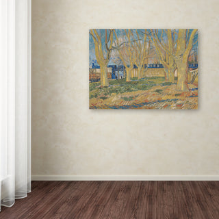 Van Gogh 'The Blue Train' Canvas Art, 24 x 18