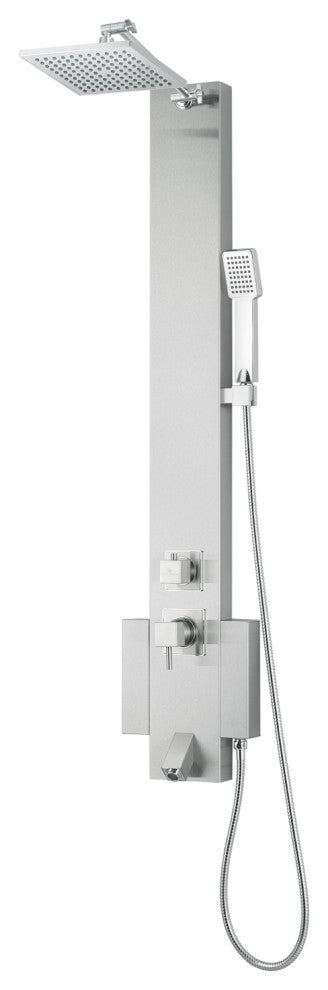 Blue Ocean 48"? Stainless Steel SP822A Shower Panel