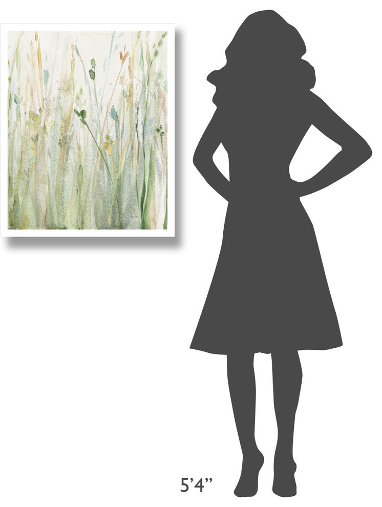 "Spring Grasses II Crop" Digital Paper Print by Avery Tillmon, 24"x30"