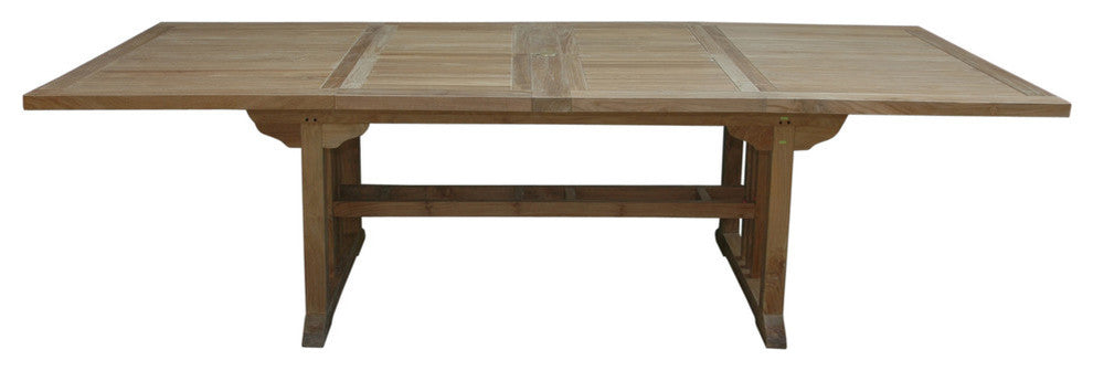 Sahara 106" Rectangular Double Ext. Table